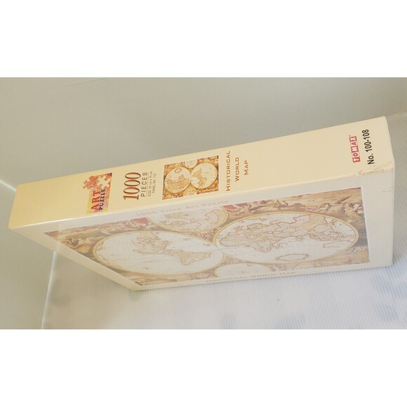 Jigsaw Art Puzzle Historical World Map 1000 pc 50x75 cm Tomax 100-108 Globe New - Picture 6 of 8